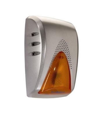 Picture of Self-powered siren with orange LED flashlight - IP44 Aluminum casing