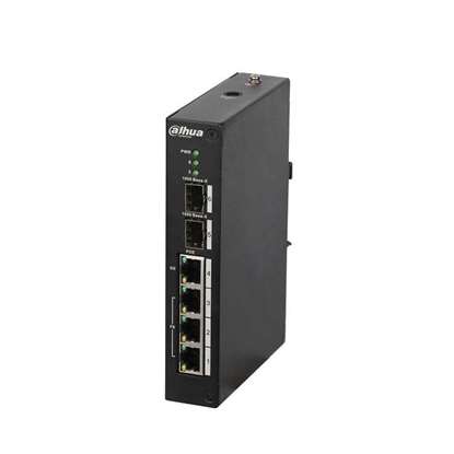 Picture of PFS3206-4P-96 DAHUA SWITCH 4 POE UNMANAGED 2 LAYER, POE, POE+, HI POE 10/100/1000