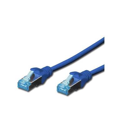 Picture of CAT 5e U-UTP patch cable, Length 0,5 M, AWG 26/7, CU, Color Blue