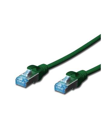 Picture of CAT 5e U-UTP patch cable, Length 0,5 M, AWG 26/7, CU, Color Green