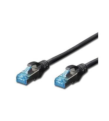 Picture of CAT 5e U-UTP patch cable, Length 1 M, AWG 26/7, CU, Color Black