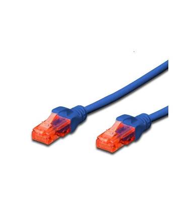 Picture of CAT 6 U-UTP patch cable Length 2 M, AWG 26/7, CU, Color Blue