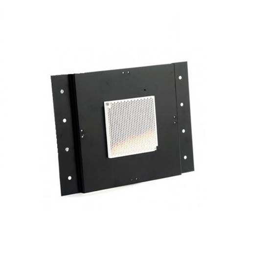 SURFACE MOUNTING PLATE WITH DRILLINGS FOR 1 OR 4 PRISMS FOR FIRERAY BEAM DETECTOR PRISMS