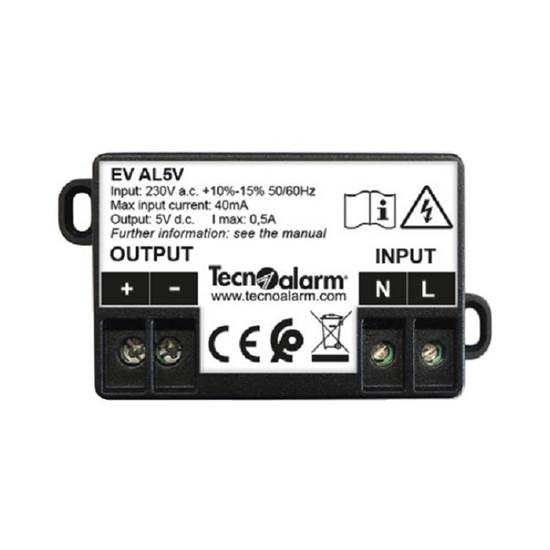 EV AL5V ΤΡΟΦΟΔΟΤΙΚΟ 5VDC / 0.5A ΓΙΑ EV LCD-AL BWL