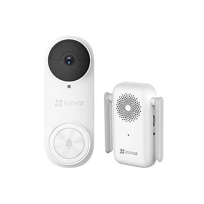 Picture of DB2 PRO EZVIZ WIFI VIDEO DOORBELL WITH CHIME 5MP BATTERY IR 5M MICRO SD H265 IP65