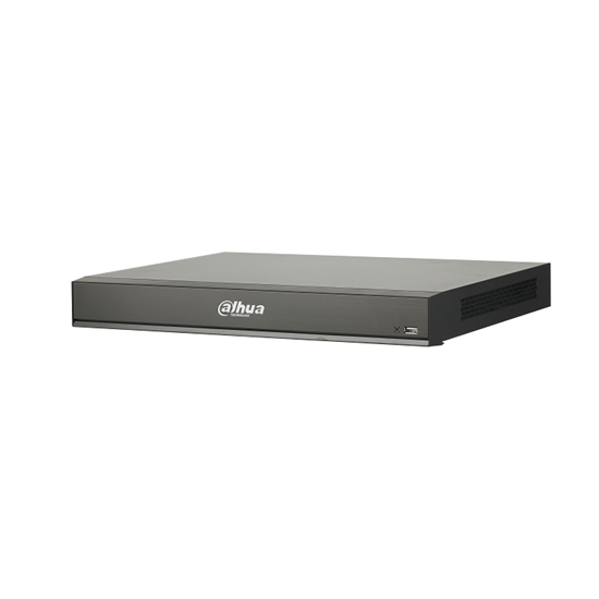 NVR5216-8P-I/L DAHUA IP RECORDER AI 16CH 8POE 12.0MP 320MBPS FACE RECOGNITION,PERIMETER PROTECTION 2HDD 20TB, AUDIO IN/OUT 1/1,ALARM IN/OUT 4/2 ,