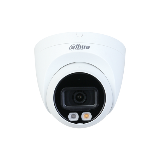 IPC-HDW2249T-S-IL-0280B DAHUA DOME FULL-COLOR IP  2.8 LENS IP67 30M LED DISTANCE BUILT IN MIC MICRO SD H265