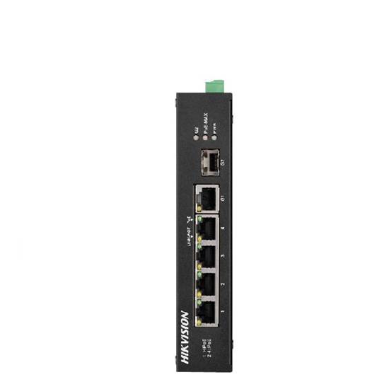 DS-3T0306HP-E/HS 4 PORT FAST ETHERNET UNMANAGED HARSH POE SWITCH