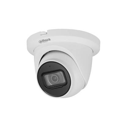 Picture of IPC-HDW5541TM-ASE-0280B-S3 DAHUA DOME CAMERA AI IVS 5MP 2.8MM IR 50M BUILT IN MIC STARLIGHT IP67  MICRO SD