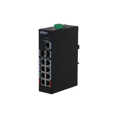 Picture of PFS3211-8GT-120-V2 DAHUA 11 PORT UNMANAGED SESKTOP SWITCH WITH 8 PORT POE