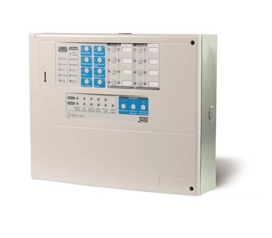 J408-8 8 ZONE CONVENTIONAL CONTROL PANEL + J400EXT ENG
